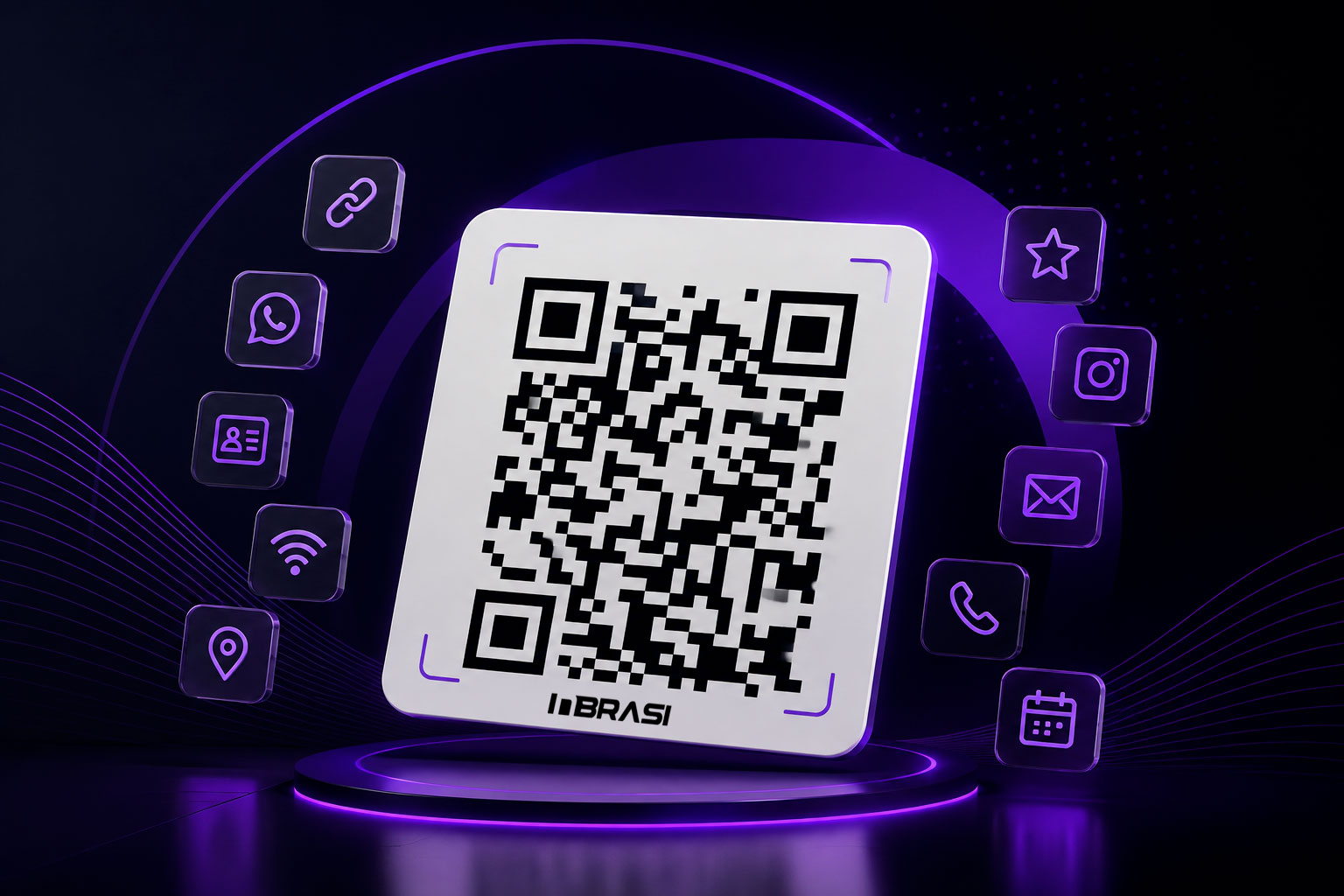 Gerador de QR Code online da INBRASI